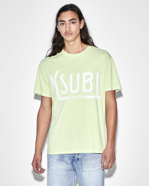 KSUBI Ticket Kash Ss Tee Acid Mens Apparel