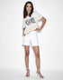 KSUBI Racer Short Blanc Sliced Womens Apparel