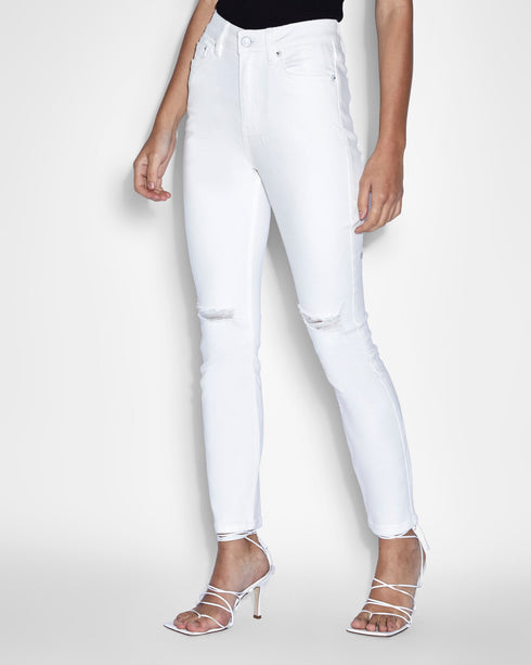 KSUBI Hi N Wasted Blanc Sliced Womens Apparel