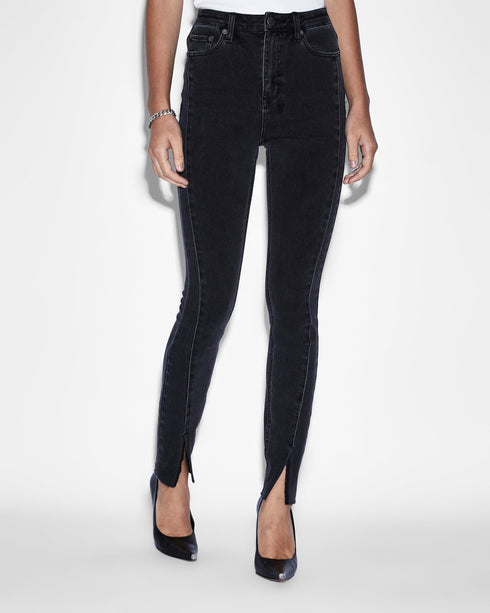 Ksubi High N Wasted Xtra Onyx Panel Womens Apparel