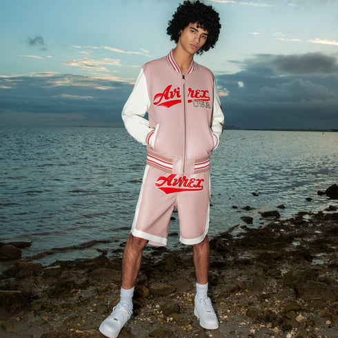 AVIREX SCRIPT USA VARSITY SHORT Mens Apparel - MENS APPAREL