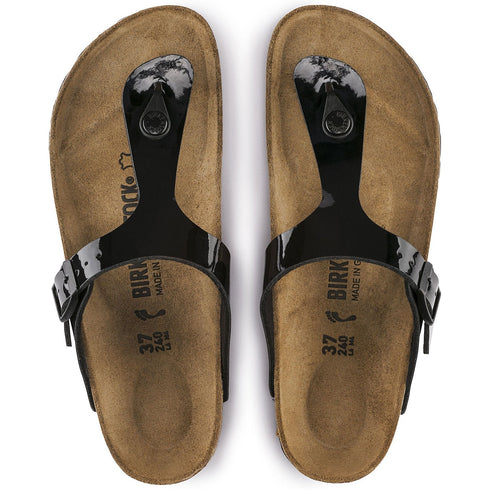 BIRKENSTOCK GIZEH PATENT UNISEX SANDALS - UNISEX SANDALS