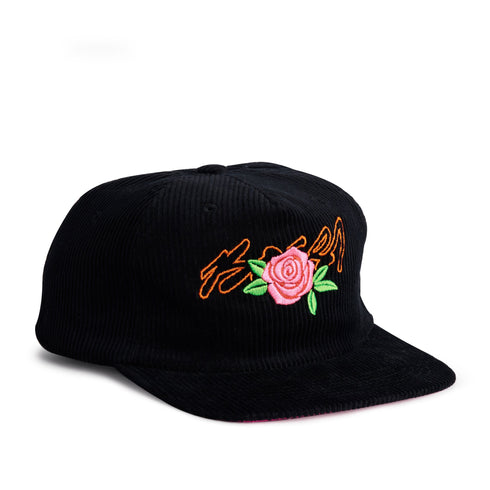BOSSI CORDUROY ROSE SNAPBACK Accessories - FW21HAT5BLAC /