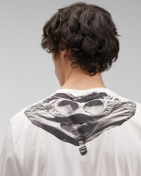 C.P. COMPANY 30/1 Jersey Goggle Graphic T-Shirt Mens Apparel