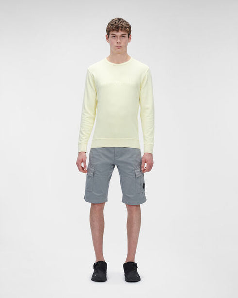 C.P. COMPANY Cotton Fleece Resist Dyed Sweatshirt Mens