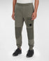 C.P. COMPANY Diagonal Fleece Mixed Utility Pants Mens