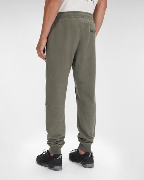 C.P. COMPANY Diagonal Fleece Mixed Utility Pants Mens