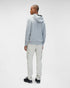 C.P. COMPANY Diagonal Raised Fleece Hoodie Mens Apparel -