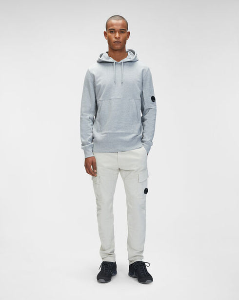 C.P. COMPANY Diagonal Raised Fleece Hoodie Mens Apparel -