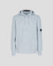 C.P. COMPANY Diagonal Raised Fleece Hoodie Mens Apparel -