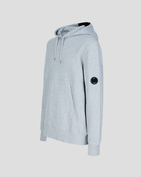 C.P. COMPANY Diagonal Raised Fleece Hoodie Mens Apparel -