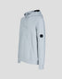 C.P. COMPANY Diagonal Raised Fleece Hoodie Mens Apparel -