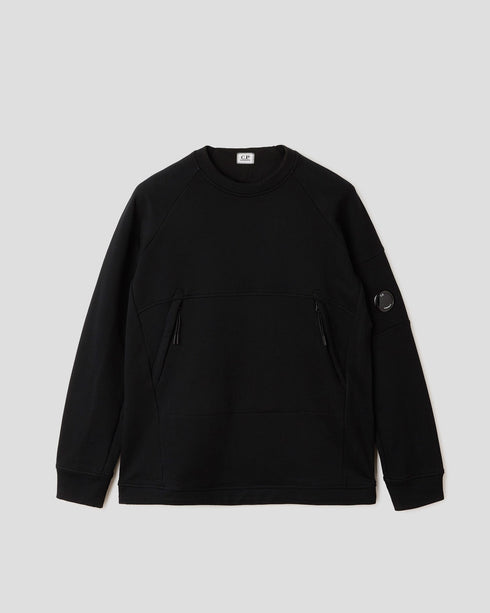 C.P. COMPANY Diagonal Raised Fleece Utility Sweatshirt Mens