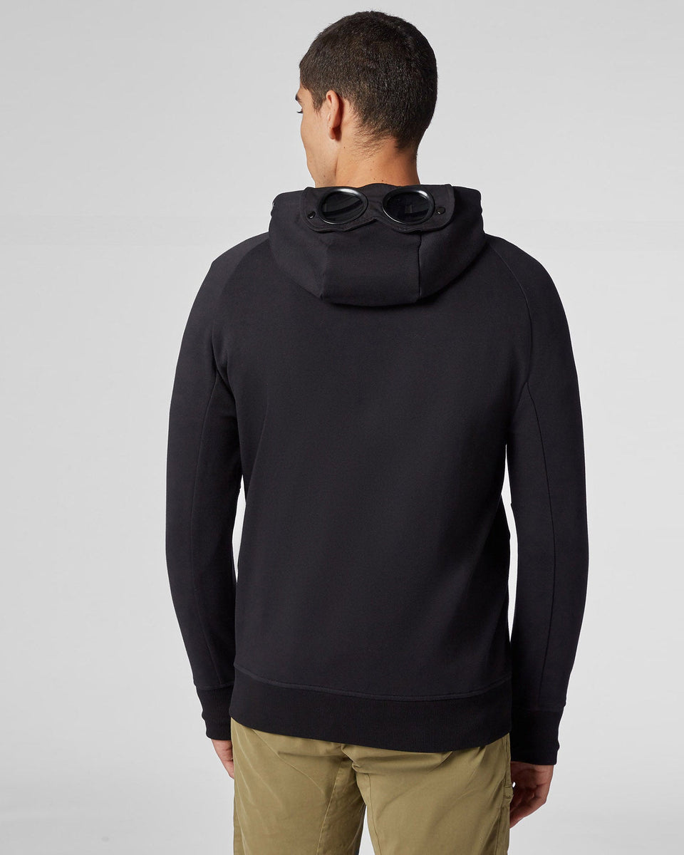 C.P. COMPANY HOODED OPEN Mens Apparel – ASPHALT
