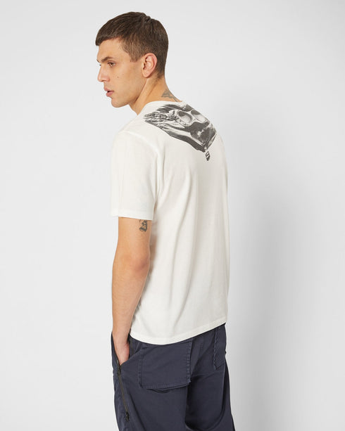 C.P. COMPANY Jersey 30/1 Goggle Hood Print T-shirt Mens