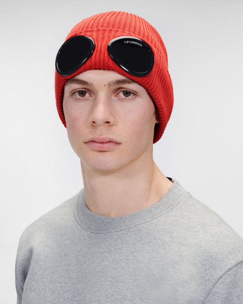 C.P. COMPANY KNIT HAT Accessoires - 12CMAC016A-455 / Fiery