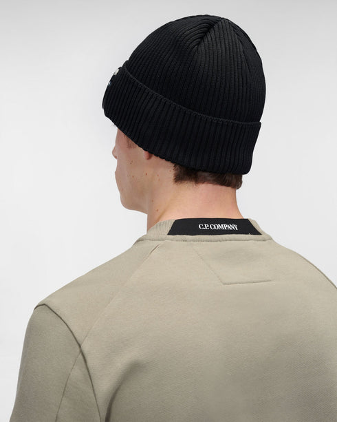 C.P. COMPANY KNIT HAT Accessories - 12CMAC016A-999 / Black -