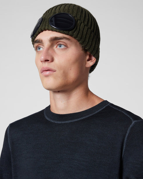 C.P. COMPANY Merino Wool Goggle Beanie Accessories -