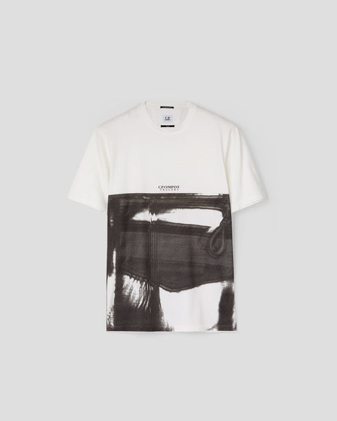 C.P. COMPANY Metropolis Series Jersey 20/1 Digital Print