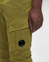 C.P. COMPANY Stretch Sateen Cargo Pants Mens Apparel - MENS