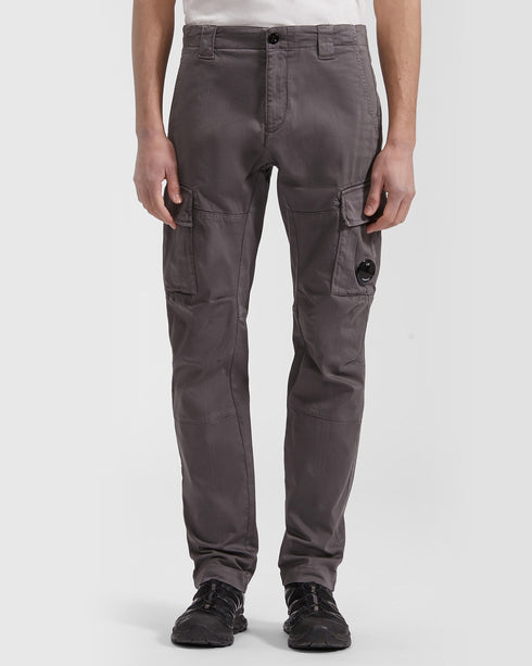 C.P. COMPANY Stretch Sateen Garment Dyed Cargo Pants Mens