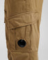 C.P. COMPANY Stretch Sateen Garment Dyed Cargo Pants Mens