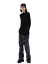 C2H4 “Filtered Reality” Arc Sculpture Knit Sweater Mens