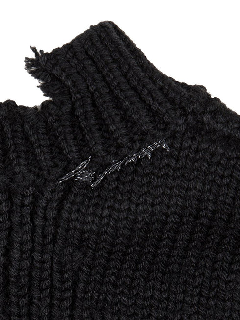 C2H4 “Filtered Reality” Arc Sculpture Knit Sweater Mens