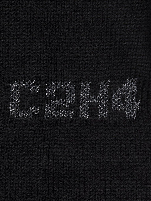 C2H4 “Filtered Reality” Arc Sculpture Knit Sweater Mens