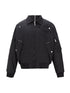 C2H4 “Filtered Reality” Quilted Intervein Bomber Jacket Mens