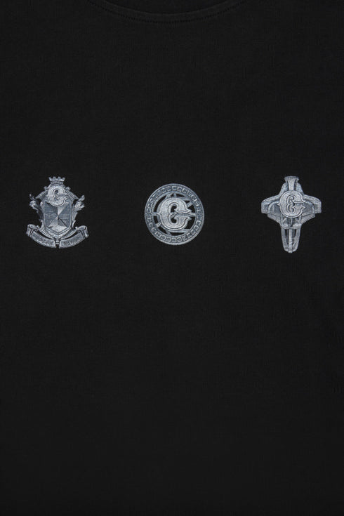 C2H4 “Future Yacht Club” “Corrosion Stamp” Wrinkled T-shirt