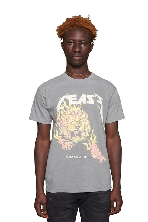 CEASE & DESIS LION OF JUDAH TEE Mens Apparel - MENS APPAREL