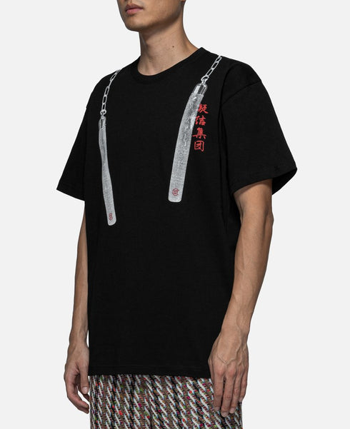 CLOT NUNCHAKU FAKE PRINT TEE Mens Apparel - MENS APPAREL