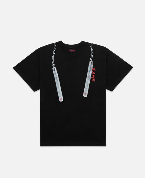 CLOT NUNCHAKU FAKE PRINT TEE Mens Apparel - MENS APPAREL