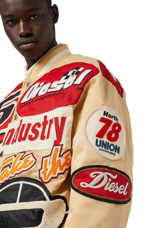 DIESEL J-BULC-PATCH JACKET Mens Apparel - MENS APPAREL