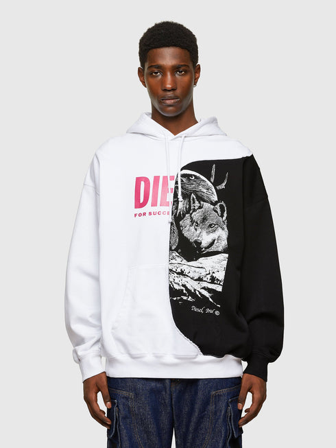 DIESEL S-BLASTY SWEATSHIRT Mens Apparel - MENS APPAREL