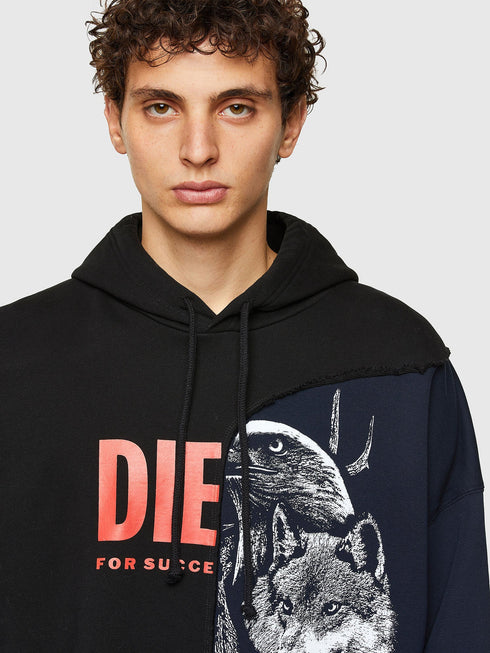 DIESEL S-BLASTY SWEATSHIRT Mens Apparel - MENS APPAREL