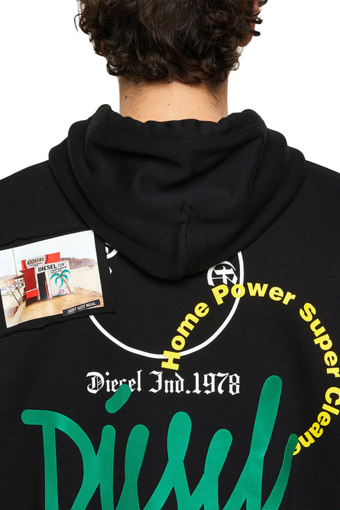 DIESEL S-UMMER-B4 SWEATSHIRT Mens Apparel - MENS APPAREL