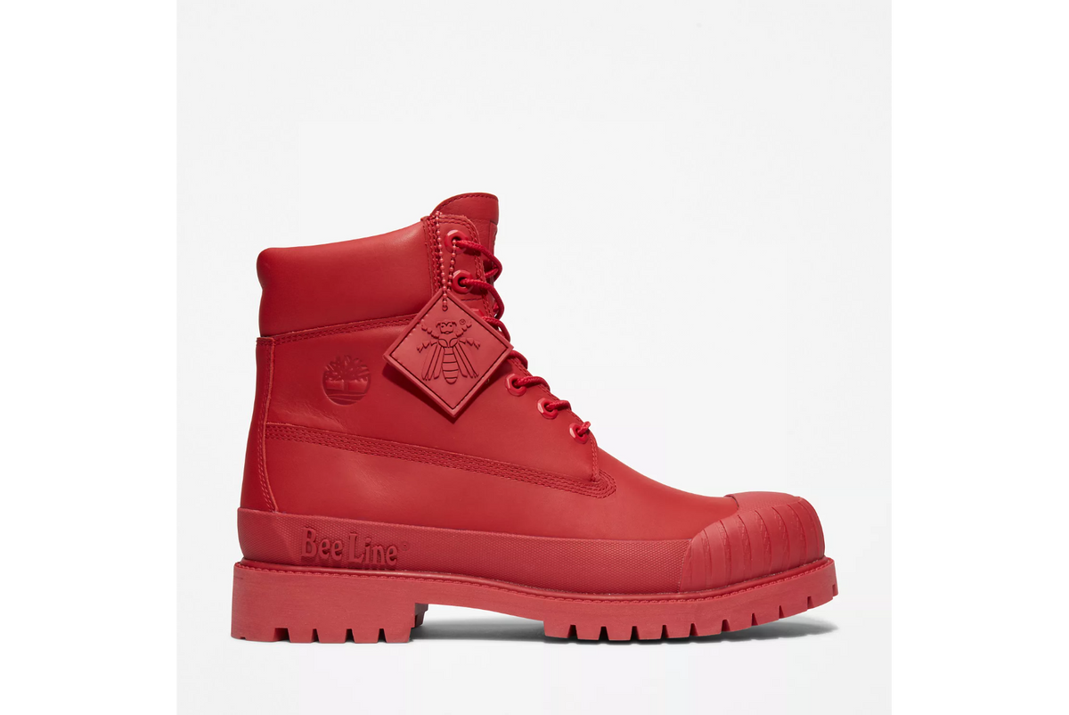 TIMBERLAND X BEE LINE RUBBER TOE WATERPROOF Mens Boots ASPHALT
