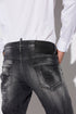 DSQUARED2 Black Squat Cool Guy Denim Jeans Mens Apparel -