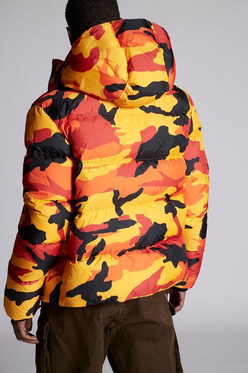 DSQUARED2 Camo Puffer JACKET Mens Apparel - MENS APPAREL