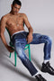 DSQUARED2 Dark SS Snowboard Wash Skater Jeans Mens Apparel -