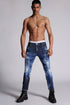 DSQUARED2 Dark SS Snowboard Wash Skater Jeans Mens Apparel -