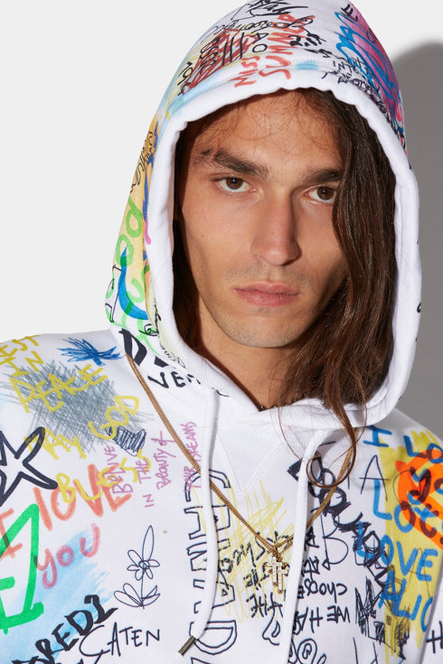 DSQUARED2 Dsq2 Bro Sweatshirt Mens Apparel - Mens Apparel