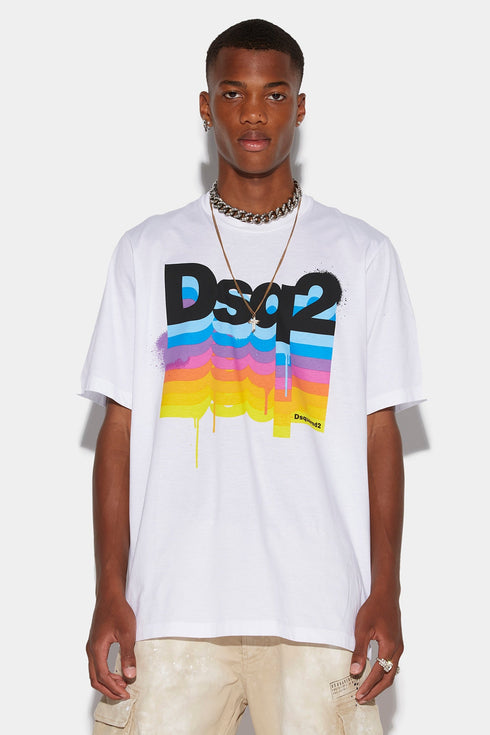 DSQUARED2 Dsq2 Slouch Tee Mens Apparel - MENS APPAREL