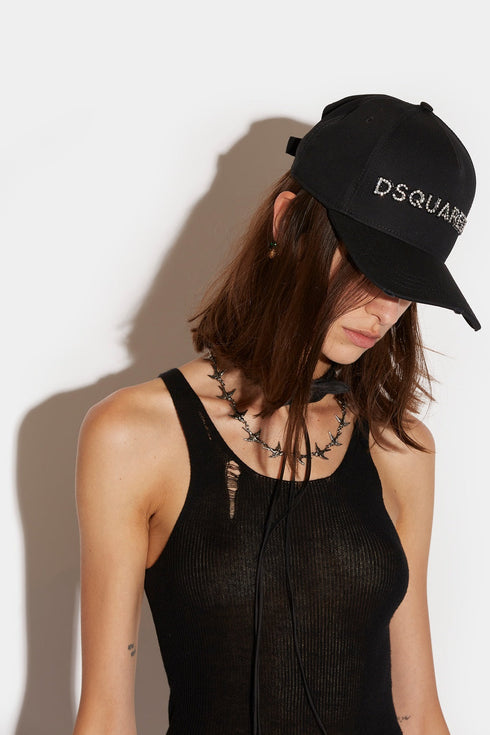 DSQUARED2 Logo Cap Accessories - BCW002805C03956M391 / Black