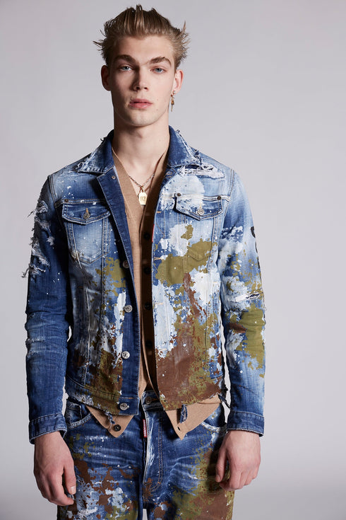 DSQUARED2 Mud2 Dan Jacket Mens Apparel - MENS APPAREL