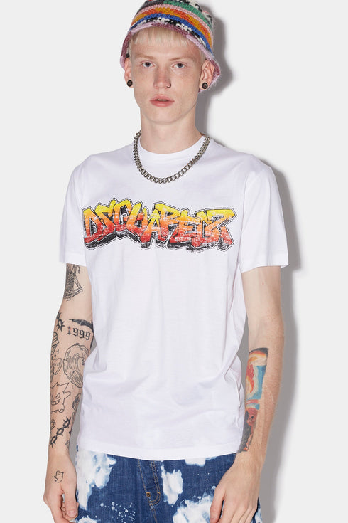 DSQUARED2 Wall Tag Cool T-Shirt Mens Apparel - MENS APPAREL