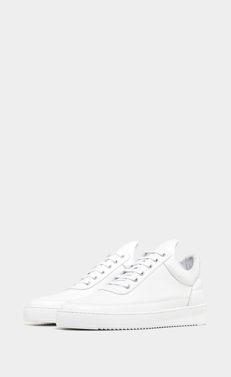 Low ripple nappa all white fashion