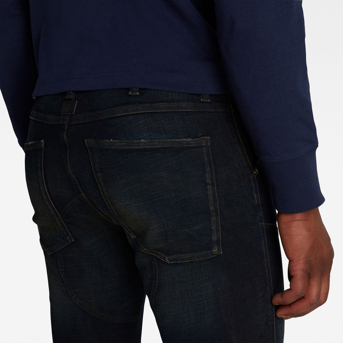 G-STAR 5620 3D ZIP KNEE SKINNY JEANS Mens Apparel – ASPHALT